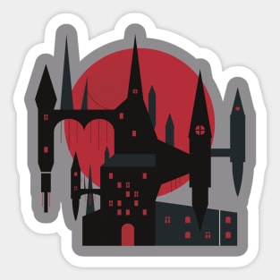 Gothic Castle Sticker